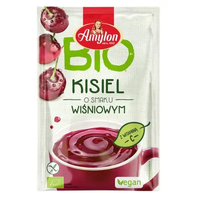 Amylon Kisiel wi�niowy bezglutenowy Zestaw 4 x 30 g Bio