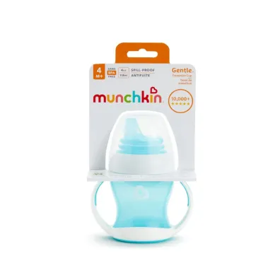 Kubek z mi�kkim ustnikiem i uchwytami Munchkin 118ml niebieski