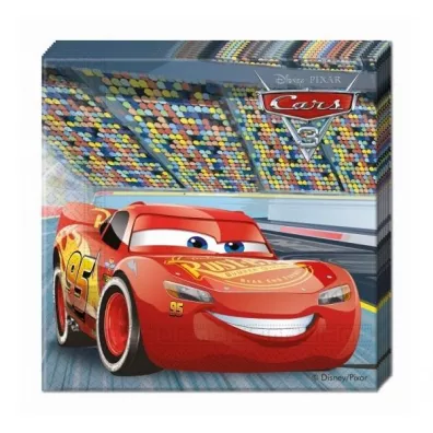Godan Serwetki papierowe Cars 3 33 x 33 cm