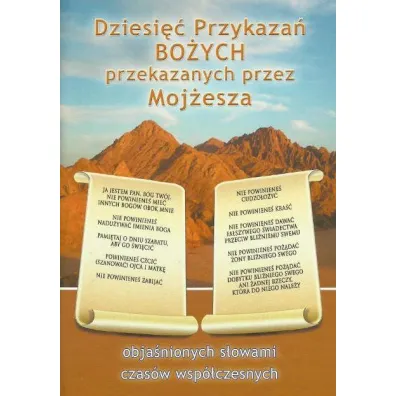 Dziesi�� Przykaza� Bo�ych przekaz. przez Moj�esza - Gebriele