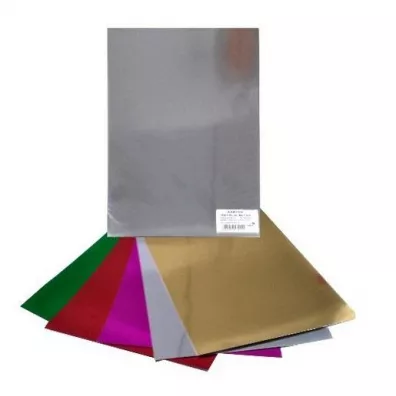 Galeria Hobby Karton metaliczny kolorowy B4 250g, 5 arkuszy