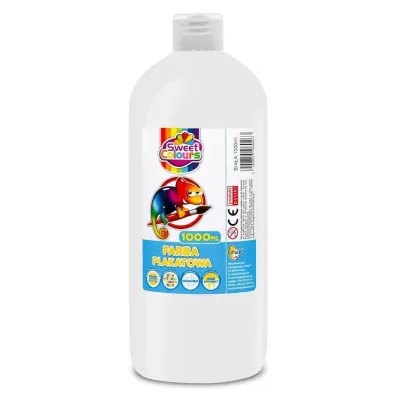 Sweet colours Farba plakatowa 1000 ml biaa