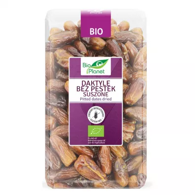 Bio Planet Daktyle bez pestek suszone bezglutenowe 1 kg Bio