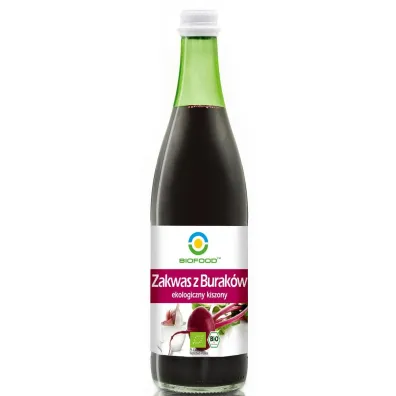 Bio Food Zakwas z burak�w 100% kiszony Zestaw 6 x 500 ml Bio