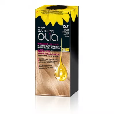 Garnier Olia farba do w�os�w 10.21 Per�owy Bardzo Jasny Blond