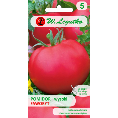 W. Legutko - nasiona Pomidor gruntowy wysoki Faworyt nasiona 0.75 g