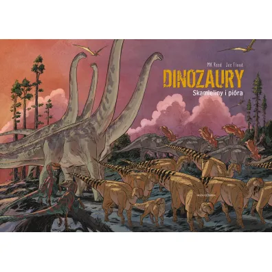 Dinozaury - skamieliny i pi�ra. Naukomiks