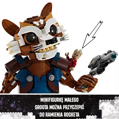LEGO Marvel Rocket i May Groot 76282