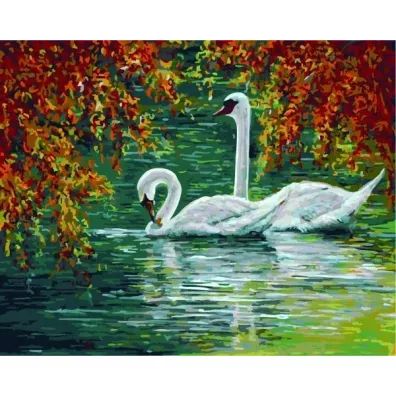 Hobby-maniak.pl Malowanie po numerach. Wieczna mio 40 x 50 cm