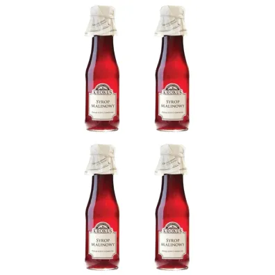 Krokus Syrop malinowy Zestaw 4 x 280 ml
