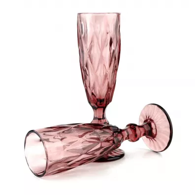 Mondex Komplet kieliszkw Elise Pink 6 x 180 ml 6 szt.