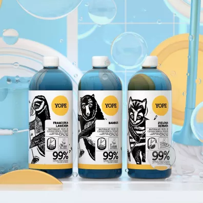 Yope Pyn do czyszczenia podg - Bambus 1 l