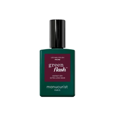 Manucurist Green Flash Led Gel Nail Lacquer lakier do paznokci Prune 15 ml