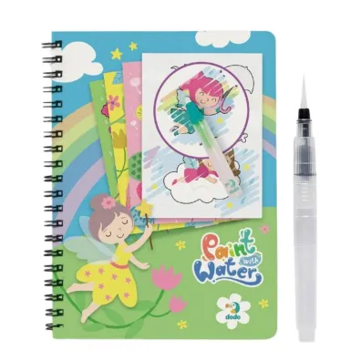 Malowanka wodna z pisakami 15x18 cm Wr�ki MAKSIK DOB7370 Dodo