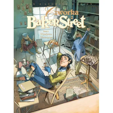 Dziedzictwo Moriarty'ego. Czw�rka z Baker Street. Tom 5 - Jean-Blaise Djian, David  Etien, Olivier  Legrand