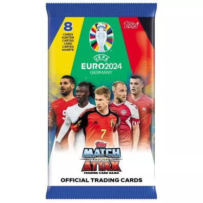 Euro 2024 Topps Cards saszetki z kartami mix