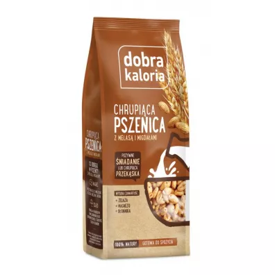 Dobra Kaloria Chrupica pszenica z melas i migdaami 120 g