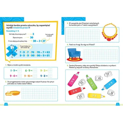 Tabliczka mno�enia. Klasy 1-3
