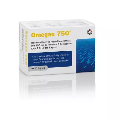 Intercell Pharma Omegan 750 suplement diety 60 kaps.