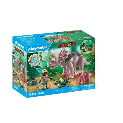 Dinos Playmobil Triceratopsy 71821