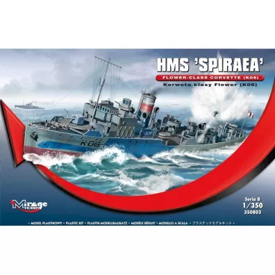 Brytyjska Korweta klasy Flower K08 HMS Spiraea Mirage Hobby