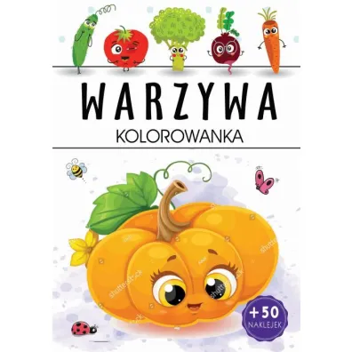 Warzywa. Kolorowanka