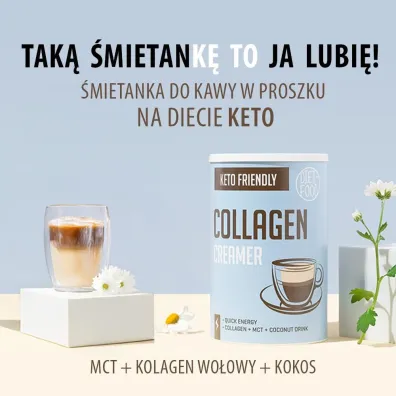 Diet-Food Creamer Kolagen Keto suplement diety 300 g