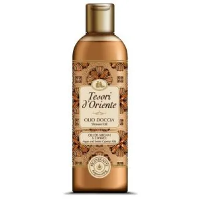 Tesori d'oriente Argan & Olej Cyperysowy Olejek pod prysznic 250 ml