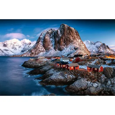 Puzzle 3000 el. Hamnoy na Lofotach Ravensburger