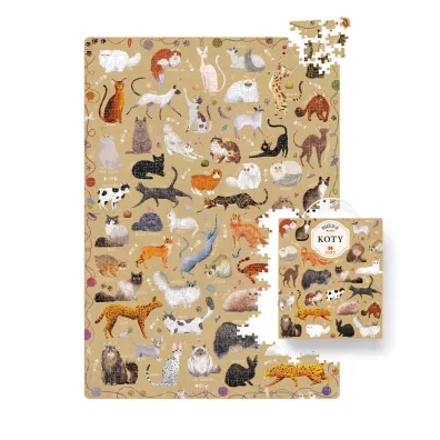 Puzzle Puzzlove CzuCzu 1000 el. Koty Bright Junior Media