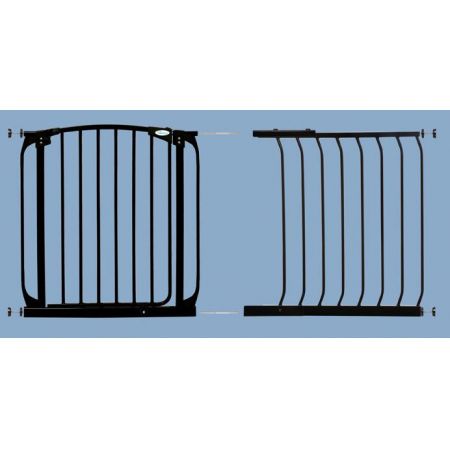 Dreambaby Rozszerzenie bramki bezpieczestwa Chelsea - 63cm (wys. 75cm) - czarne