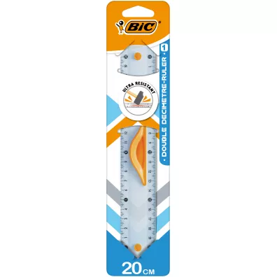 Bic Linijka Double Ruler 20 cm