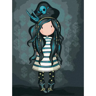 Malowanie po numerach - Black Pearl Kids 30x40cm Ideyka