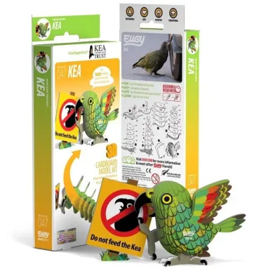Puzzle Papuga Kea Eugy. Eko Uk�adanka 3D Qelements