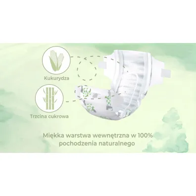 Moltex Ekologiczne pieluszki 5 Junior 11-25kg 25 szt.