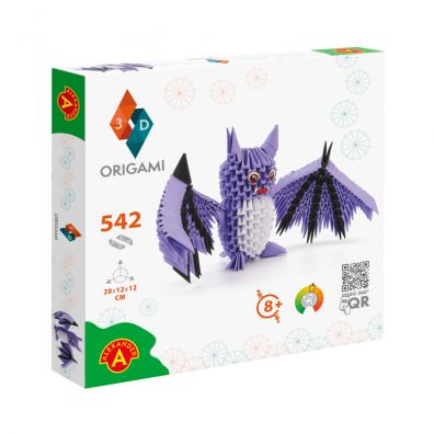 Origami 3D. Nietoperz Alexander