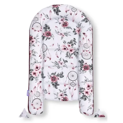 Jukki Zestaw 5-elementowy Velvet gniazdko - Summer Dream i Velvet w kolorze Old Rosa