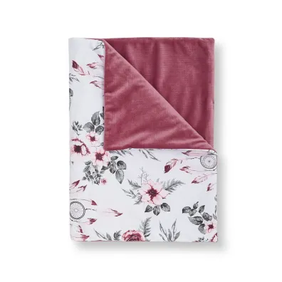 Jukki Zestaw 5-elementowy Velvet gniazdko - Summer Dream i Velvet w kolorze Old Rosa
