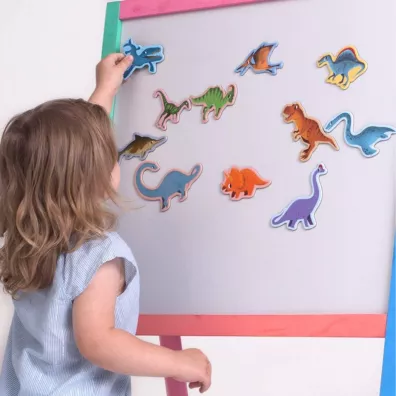 Maksik Du�e dinozaury - zestaw magnes�w