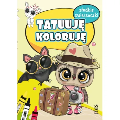 Tatuuj� - koloruj�. S�odkie zwierzaczki
