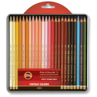 Koh-I-Noor Kredki Polycolor 24 kolorw