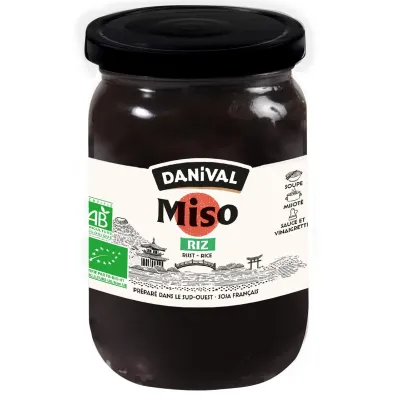 Danival Miso rice pasta z soi i ry�u 200 g Bio