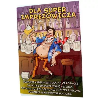 Verte Karnet zoty "Dla super imprezowicza"