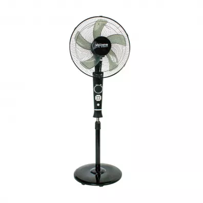 Volteno Wentylator podogowy czarny+ pilot+wywietlacz 40cm