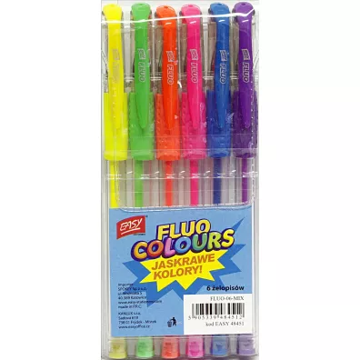 Spokey D�ugopis �elowy Fluo 6 kolor�w