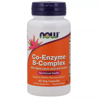 Now Foods Co-Enzyme B-Complex Suplement diety 60 kaps.