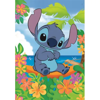 Puzzle 104 el. SuperColor. Stitch Clementoni