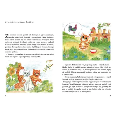 Czytanie ze zrozumieniem 3. O ciekawskim kotku