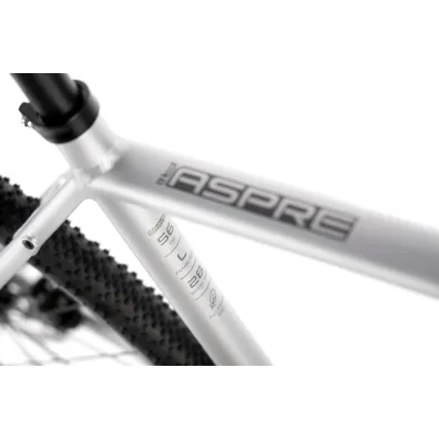 Romet Rower gravelowy ASPRE 1 srebrno-czerwony 54 M