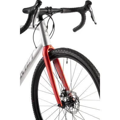 Romet Rower gravelowy ASPRE 1 srebrno-czerwony 54 M